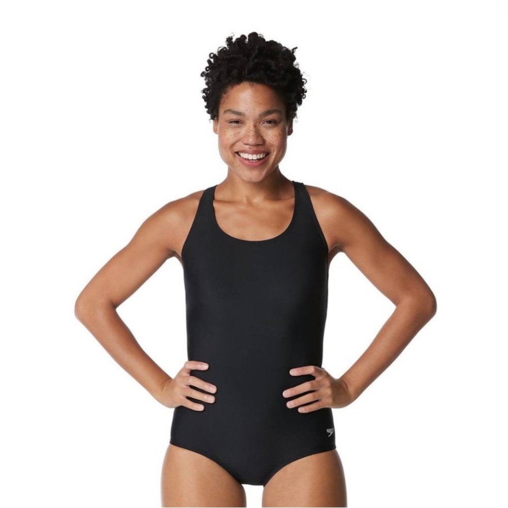Speedo Moderate Ultraback - PowerFLEX Women's Performance Swimsuit Sz US 8
